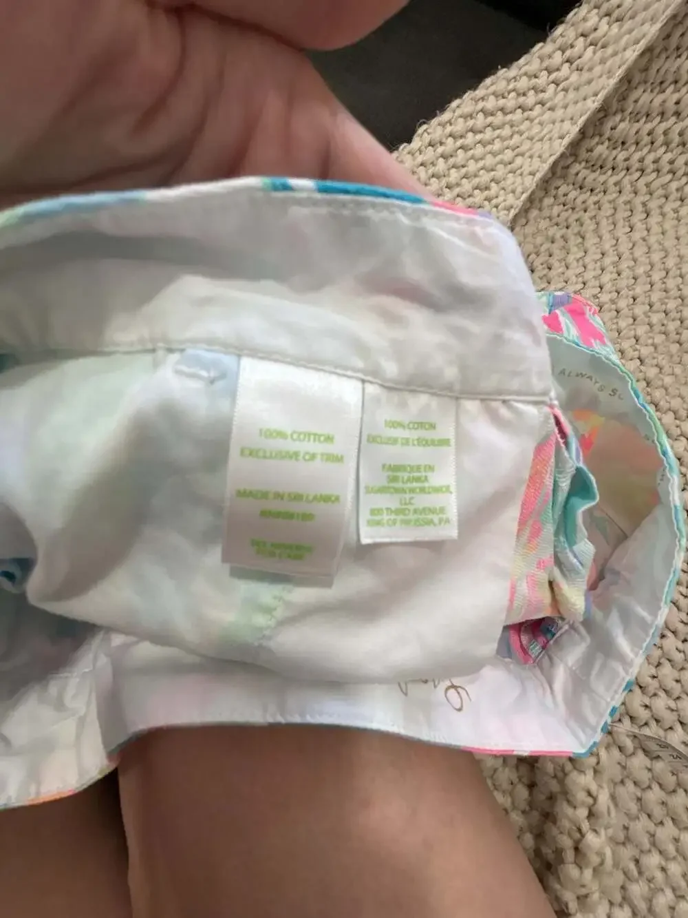 Lilly Pulitzer Buttercup Scalloped Hem Shorts in Sparkling Sands Print
